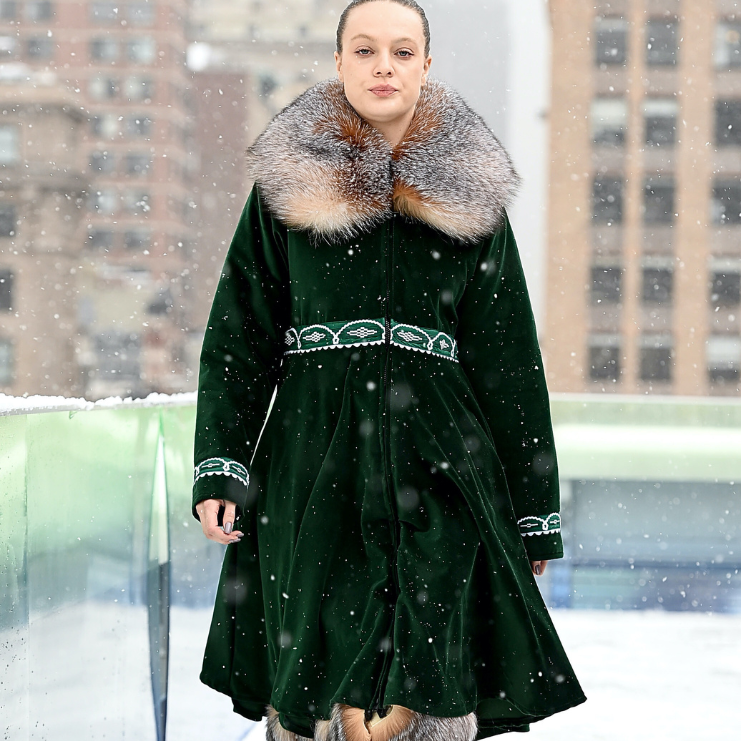 Contemporary Flare Style Parka