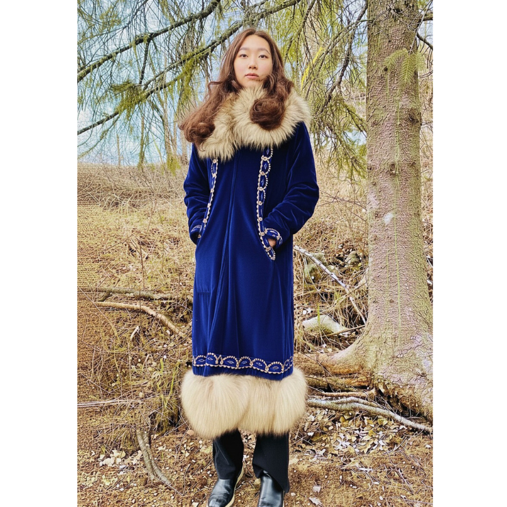 A-line Long Signature Parka