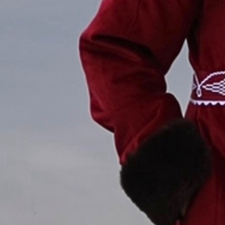 Contemporary Pleated Style Parka