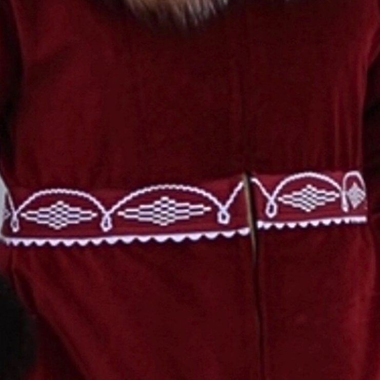 Contemporary Pleated Style Parka
