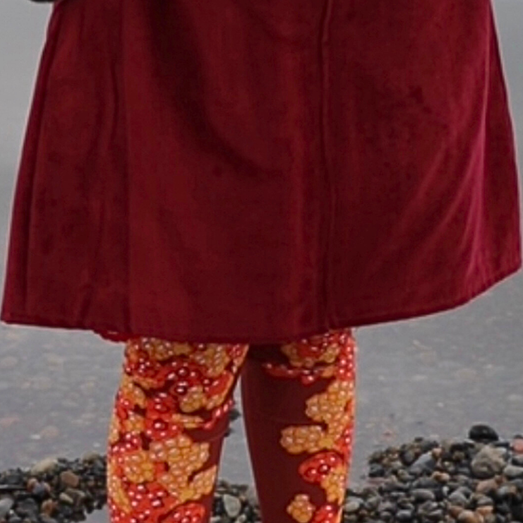 Contemporary Pleated Style Parka