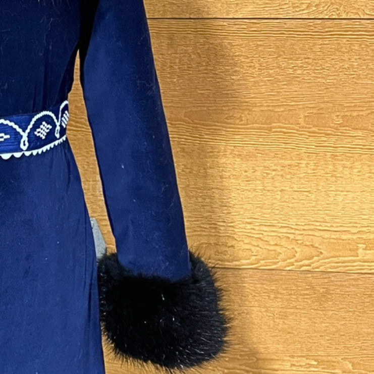 Contemporary Pleated Style Parka