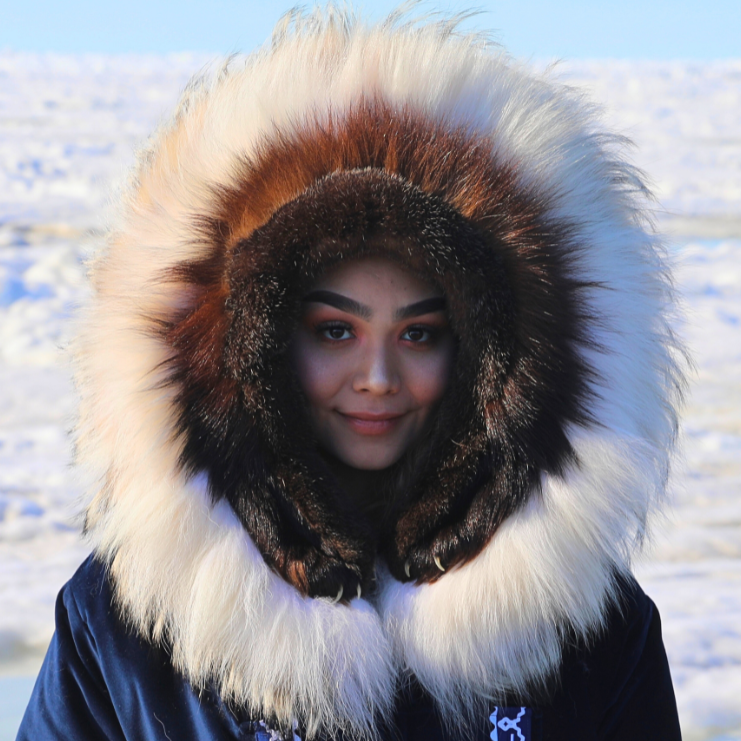 Signature A-Line Sunshine Ruff and Wolf Trim Parka