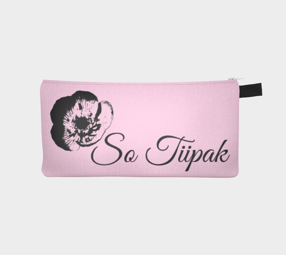 So tiipak pencil pouch pink – Arctic Luxe