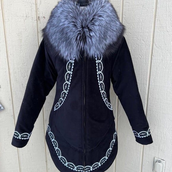 Black U-Style Parka