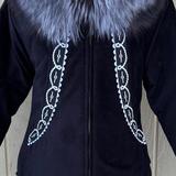 Black U-Style Parka