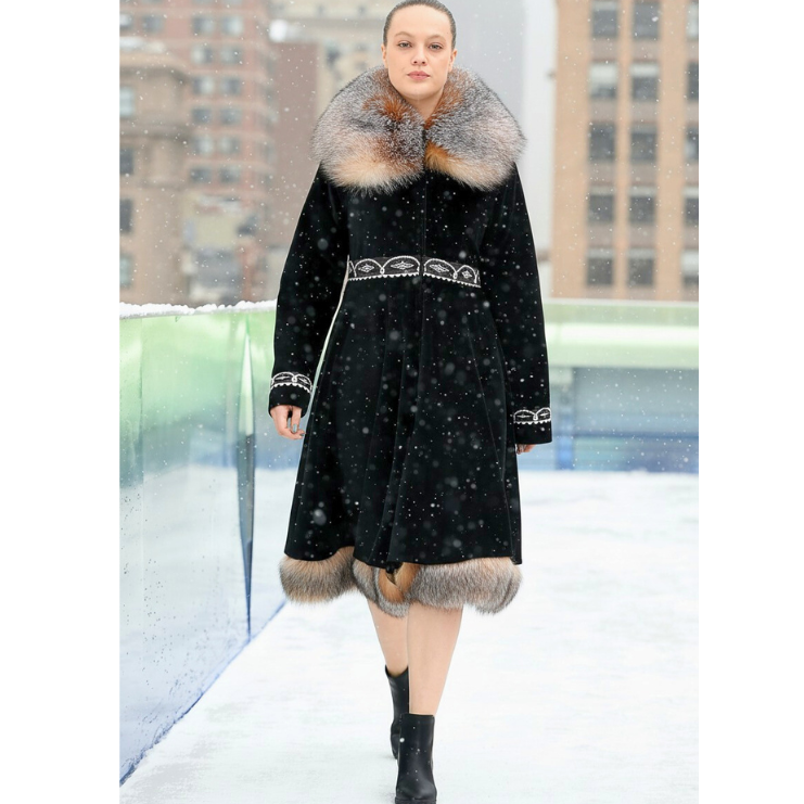 Contemporary Flare Style Parka