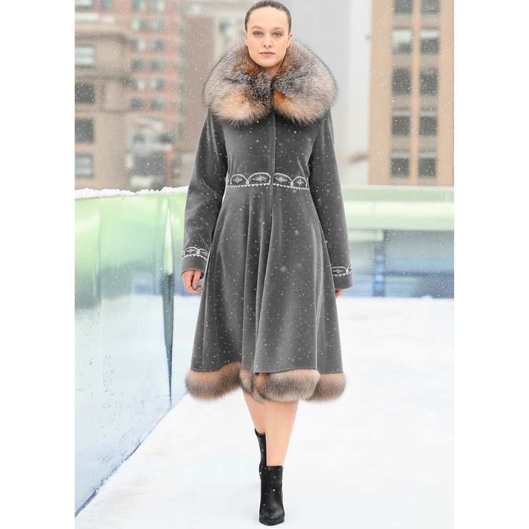 Contemporary Flare Style Parka