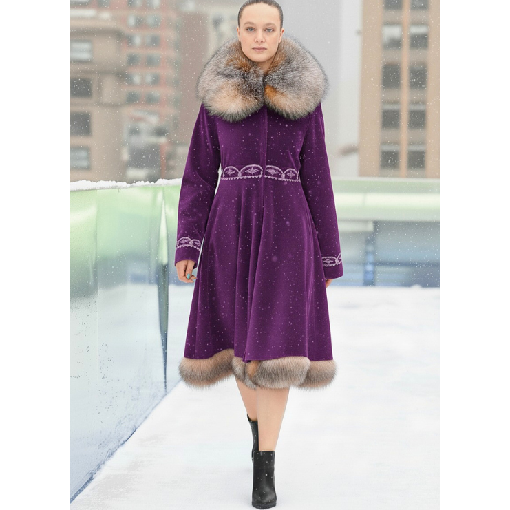 Contemporary Flare Style Parka