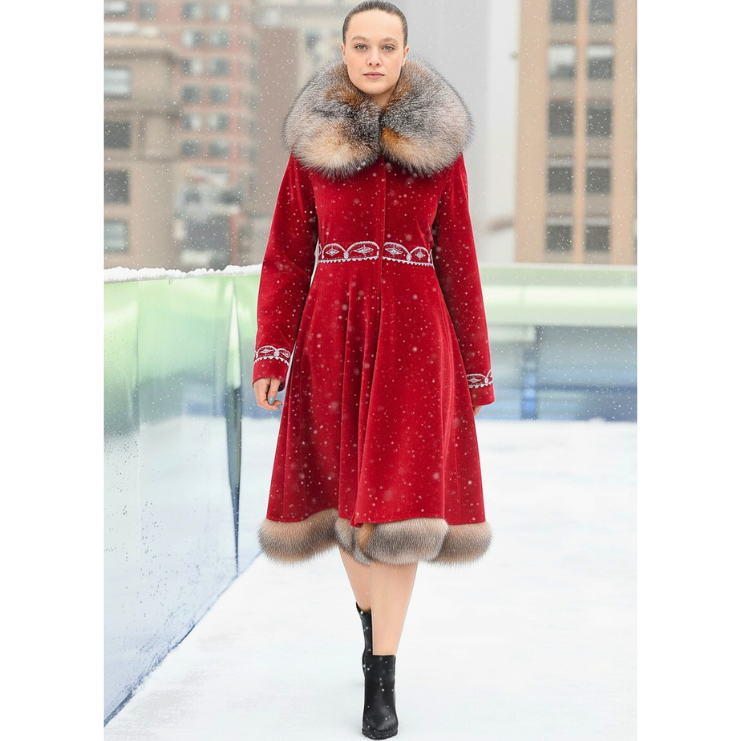 Contemporary Flare Style Parka