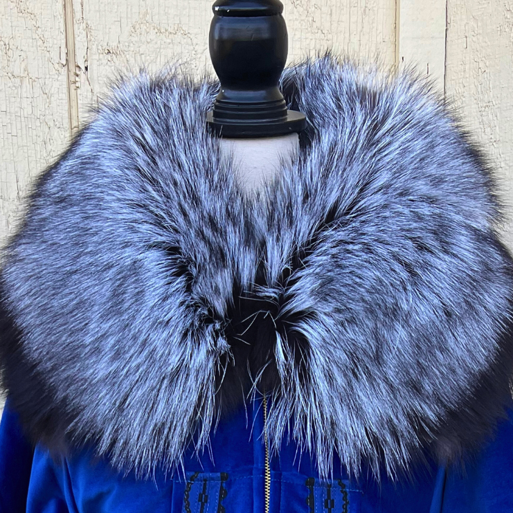 Royal Blue Signature Style Parka