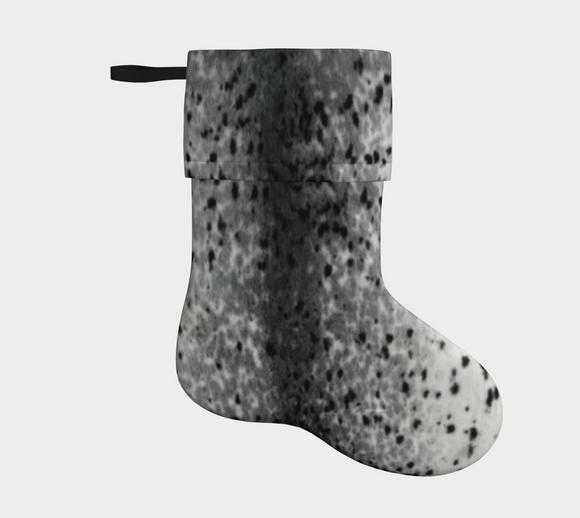 sealskin print stocking