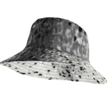 Sealskin Print Bucket Hat