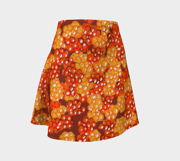 Aqpik(Salmonberry) Flare skirt