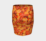Aqpik(Salmonberry) Fitted skirt