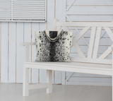 Spotted Sealskin Large Tote