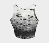 Spotted Sealskin Print Crop Top