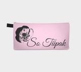 So tiipak pencil pouch pink
