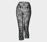 Sealskin Print Capris