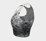 Spotted Sealskin Print Crop Top