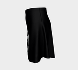 Arctic Cotton Flare Skirt