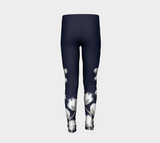 Arctic Cotton Navy Youth leggings