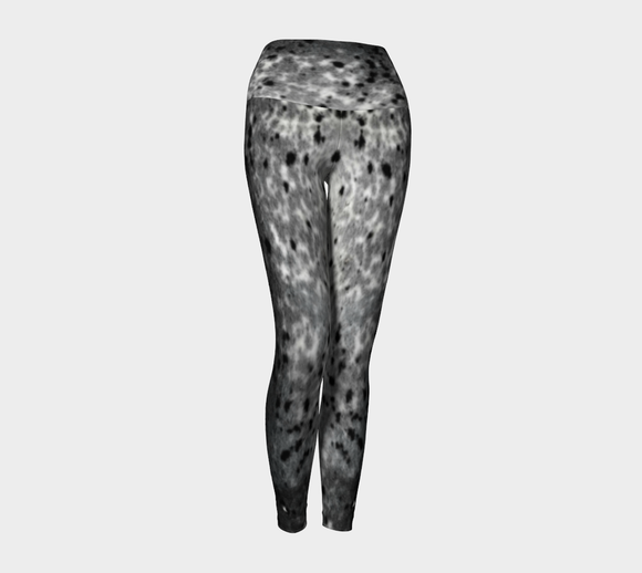 Spotted Sealskin Print Yoga Leggings