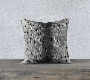 Sealskin Print Pillowcase 18"X18"