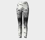 Spotted Sealskin Print Yoga Leggings Ombre'