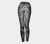 Spotted Sealskin Print Yoga Leggings