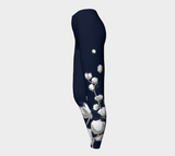 Arctic Cotton Navy leggings