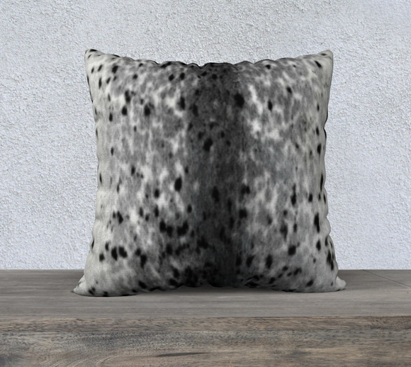 Sealskin Print Pillowcase 22