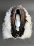 White Wolf & Wolverine Combination Ruff 9" Wide X 32" Long