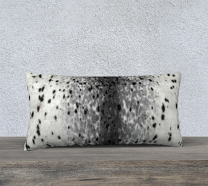 Sealskin Print Pillowcase 24" X 12"