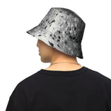 Sealskin Print Reversible bucket hat