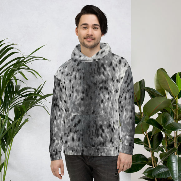 Sealskin Print Unisex Hoodie