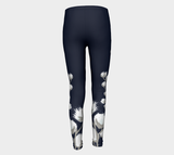 Arctic Cotton Navy Youth leggings