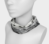 Spotted Sealskin Print Headwrap
