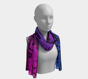 Ukpik(Snowy Owl) Ombre' Scarf