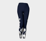 Arctic Cotton Navy leggings