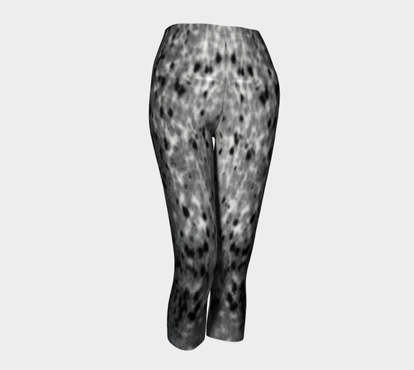 Sealskin Print Capris