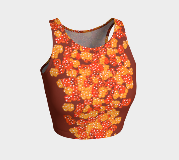 Aqpik(Salmonberry) Crop Top