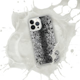 Seal Skin Print Clear Case for iPhone®