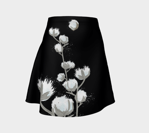 Arctic Cotton Flare Skirt