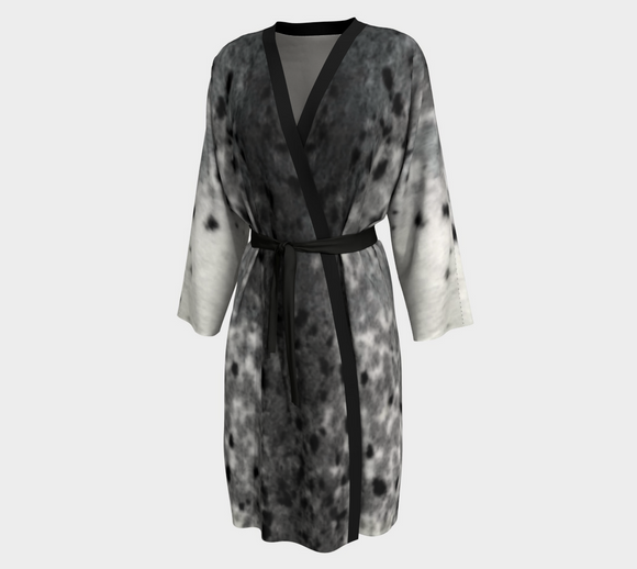 Spotted Sealskin Peignoir