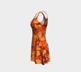Aqpik(Salmonberry) Flare Dress