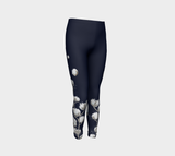 Arctic Cotton Navy Youth leggings