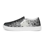 Spotted Sealskin Print Women’s slip-on canvas shoes
